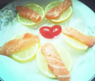 Make The salmon stabbing step 5