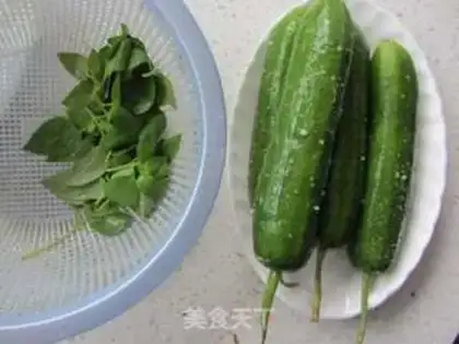 Make A mustard cucumber step 2