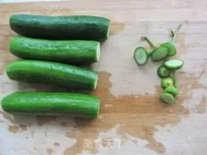 Make A mustard cucumber step 3