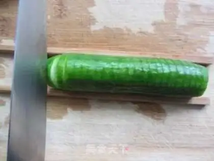 Make A mustard cucumber step 5