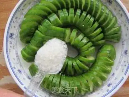 Make A mustard cucumber step 9