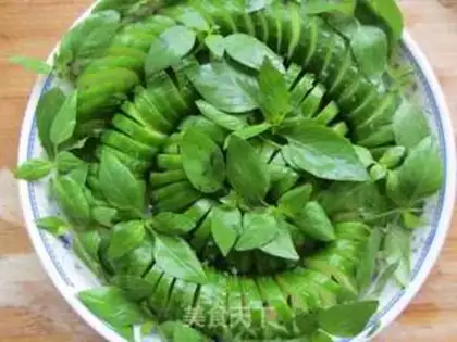 Make A mustard cucumber step 10