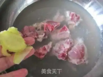 Make Corn boiled ribs step 5