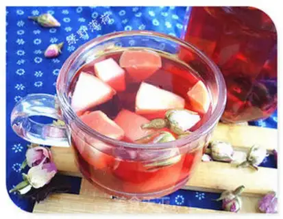 Make Roseloan fresh fruit tea step 4