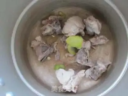 Make Corn boiled ribs step 6