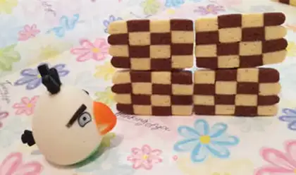 Make Chess cookies step 10