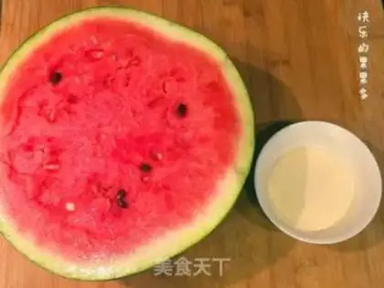 Make Watermelon jelly step 0