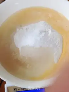 Make Almond sugar bread step 1