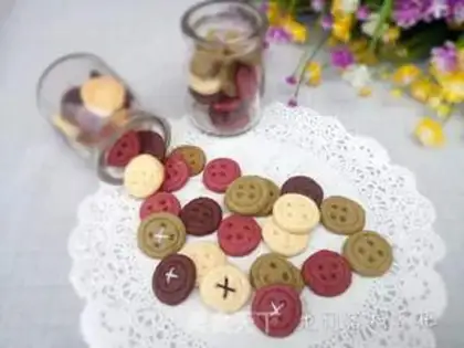 Make Color button cookies step 20