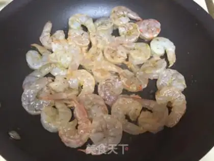 Make Alien style - Cilantro Lime Shrimp step 5