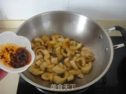 Make Red-burned old cucumber step 5