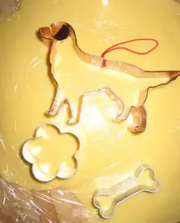 Make Creams, little cookies step 2