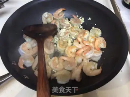 Make Alien style - Cilantro Lime Shrimp step 6