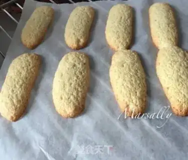 Make A simple finger cookie step 12