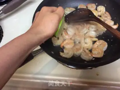 Make Alien style - Cilantro Lime Shrimp step 7
