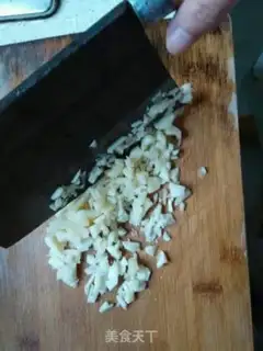 Make Garlic fan sap step 2