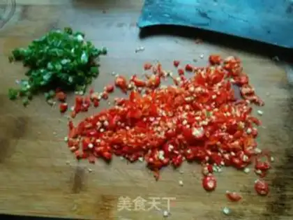 Make Garlic fan sap step 3