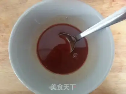 Make A red-burned chicken piece step 3