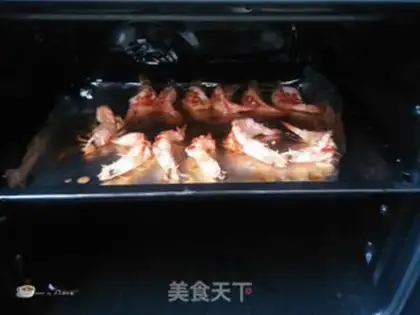 Make Garlic on the back shrimp step 8