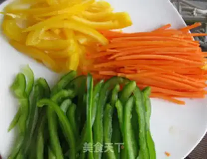 Make Spicy squid rolls step 5