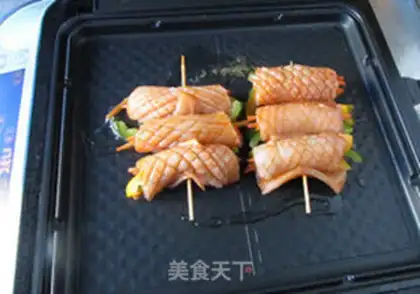 Make Spicy squid rolls step 9