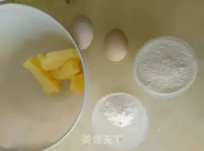 Make Egg yolk step 0