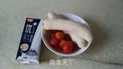 Make Banana milk step 0