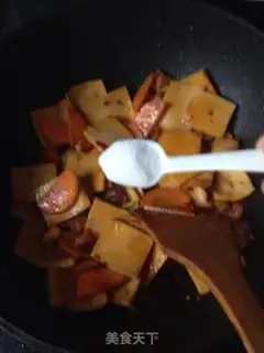 Make Chiba tofu without a dry pot step 6