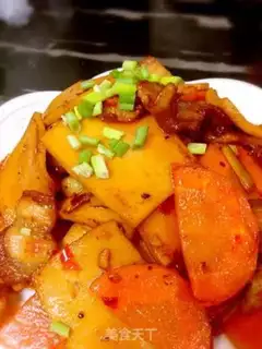 Make Chiba tofu without a dry pot step 7