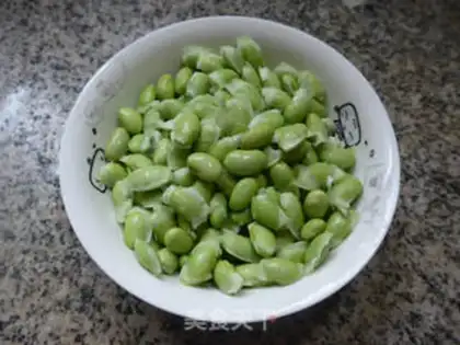 Make Soy sauced beans step 1