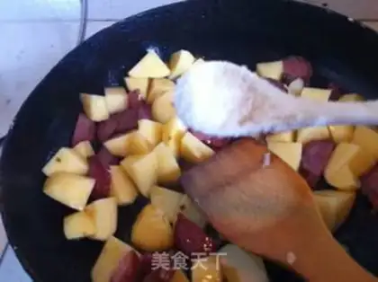 Make Potato sausage step 6