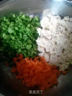 Make Celery tofu pie step 1