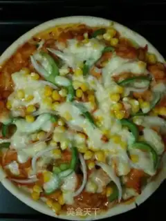 Make Orléans chicken leg pizza step 6