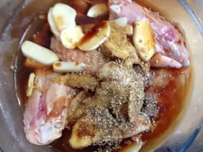 Make Pepper chicken wings step 9