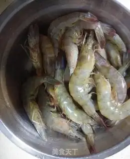 Make Garlic back shrimp step 0