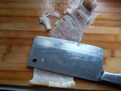 Make Colored pig skin step 1