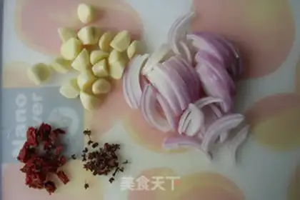 Make Spicy squid step 2