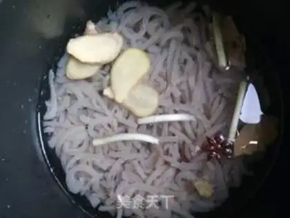Make Colored pig skin step 5