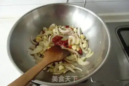Make Spicy squid step 5