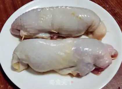 Make Take the chicken roll step 5