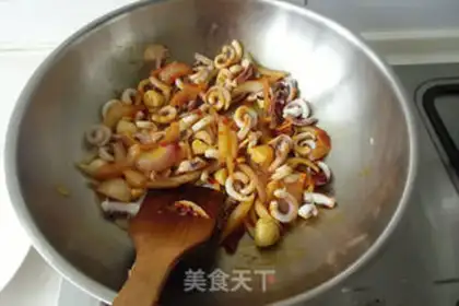 Make Spicy squid step 6