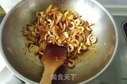 Make Spicy squid step 7