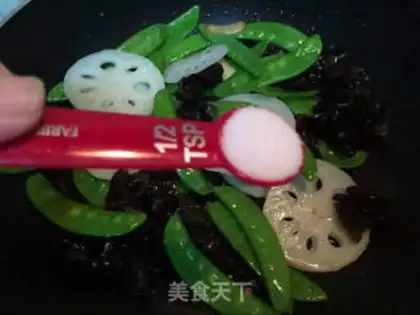 Make Dutch bean moule step 4