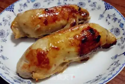 Make Take the chicken roll step 8