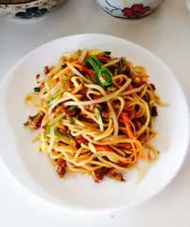 Make Old Beijing noodles step 10