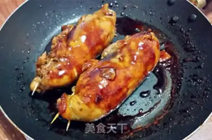 Make Take the chicken roll step 9