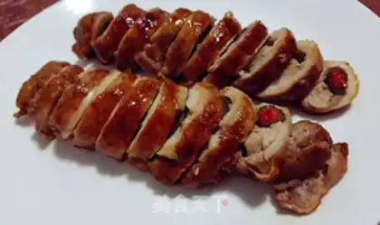 Make Take the chicken roll step 10