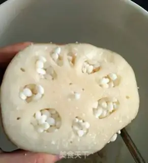 Make Ice-cracked red date rice step 3
