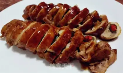 Make Take the chicken roll step 11