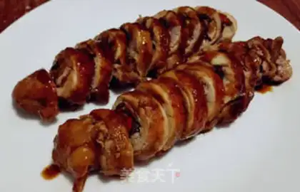 Make Take the chicken roll step 12
